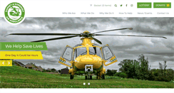 Desktop Screenshot of dsairambulance.org.uk